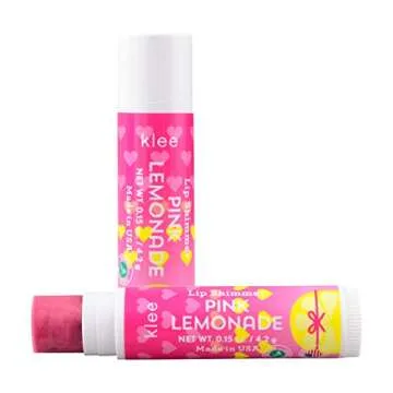 Luna Star Klee Blush and Lip Shimmer Makeup Kit. Gentle and Non-Toxic. Kid-Friendly. Made in USA. (Honey Pink Buzz)