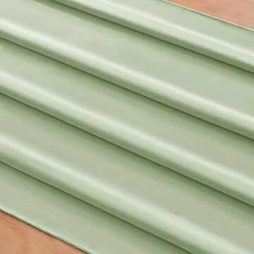 Socomi Sage Green Chiffon Table Runner for Special Events