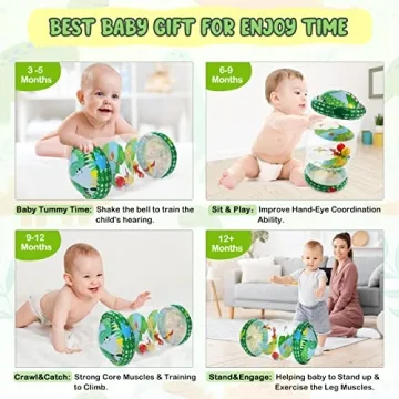 Durable ZMLM Baby Crawling Toys for Infants 6-12 Months
