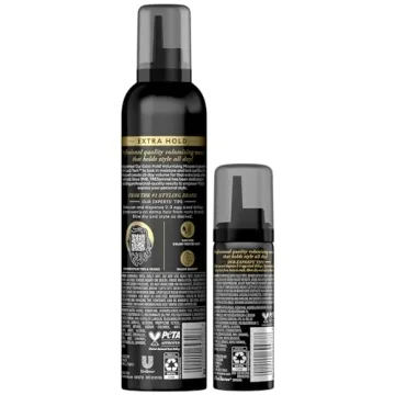 TRESemmé Extra Hold Hair Mousse Set - Frizz Control & Volume