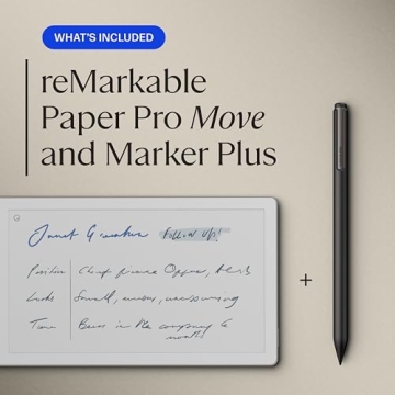 reMarkable Paper Pro Move | Ultraportable Color 7.3" Paper Tablet with Marker Plus | The Digital Poc...