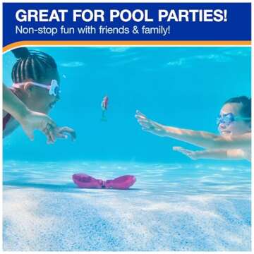 SwimWays Disney Princess Ariel Dive N Surprise, Swimming Pool Accessories & Kids Pool Toys, Little Mermaid Party Supplies & Water Toys for Kids Aged 5 & Up