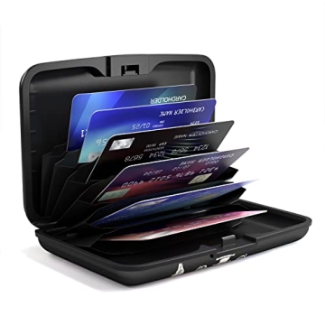 Hsxnam RFID Credit Card Holder, Stylish & Secure Wallet