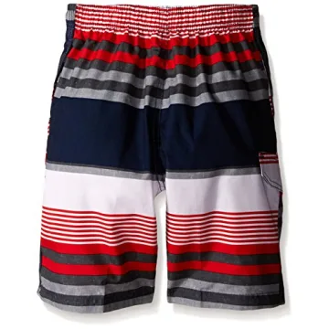 Kanu Surf Boys' Quick Dry Beach Swim Trunk - UPF 50+