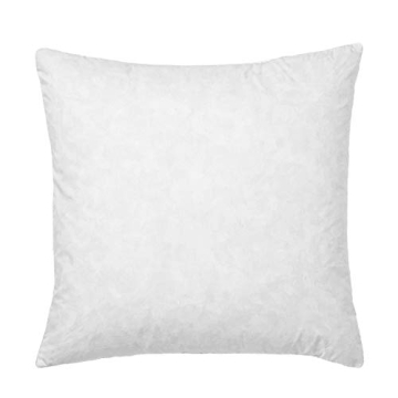 Basic Home 28x28 Euro Throw Pillow Insert - Down Feather Comfort - White - 1 Piece