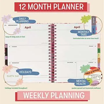 Ban.do 2022 Medium Daily Planner for Self-Care