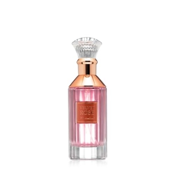 Lattafa Perfumes Velvet Rose for Unisex – 3.4 Ounce Elegance