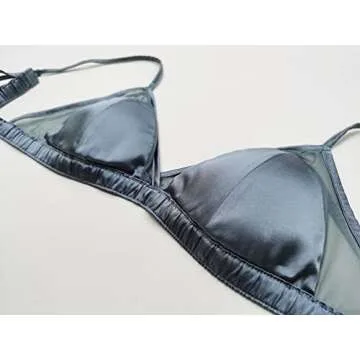 Luxury Silk Bralette Cami Bra for Women - SilRiver