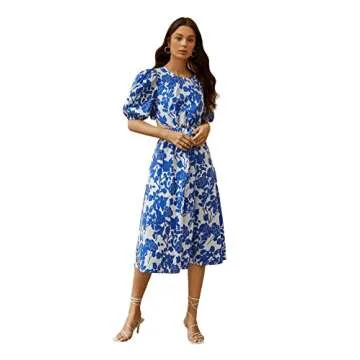 Stylish SweatyRocks Boho Floral Dress for Summer Chic