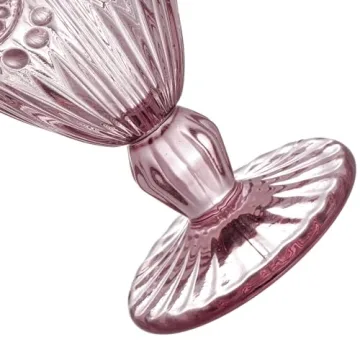 Kingrol Vintage Water Goblets - Elegant Drinkware Set