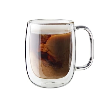 Elegant ZWILLING J.A. Henckels Clear Coffee Mugs - 2 Piece Set