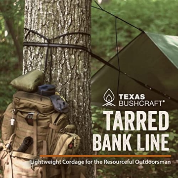 Buy Texas Bushcraft Tarred Bank Line for Strength & Versatility