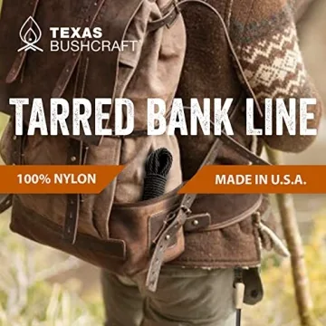 Buy Texas Bushcraft Tarred Bank Line for Strength & Versatility