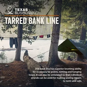 Buy Texas Bushcraft Tarred Bank Line for Strength & Versatility