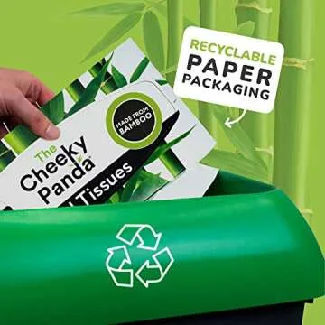The Cheeky Panda Bamboo Facial Tissues - Eco-Friendly Softness