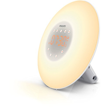 PHILIPS Wake-Up Light Alarm Clock with Sunrise Simulation & Dual Sounds