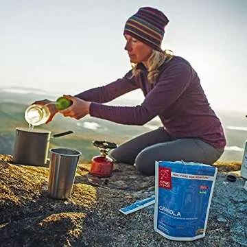 GOOD TO-GO Granola | Camping Food, Backpacking Food (Single Serving) | Just Add Water Meals, Backpacking Meals | Dehydrated Meals Taste Better Than Freeze Dried Meals