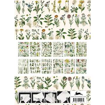 Flora: Gift & Creative Paper Book Vol.85 (Multilingual Edition) (English, Spanish, French and German Edition)