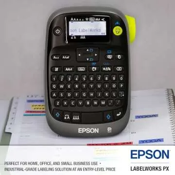 Epson LW-PX300VP Complete Label Maker Kit for Professionals