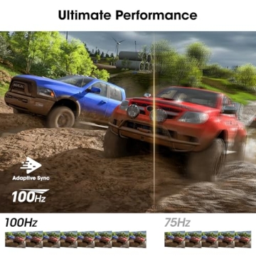 KOORUI 24" Curved Monitor 100Hz Full HD Eye-Care Design