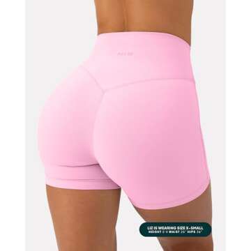 Buttery Soft High Waisted Yoga Shorts for Women