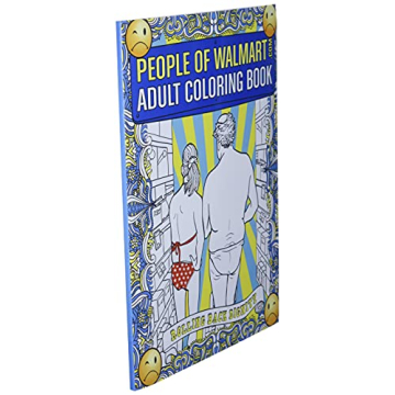 Walmart Adult Coloring Book for Humor Lovers