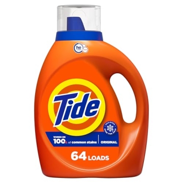 Tide Liquid Laundry Detergent, Original, 64 Loads, 92 fl oz - HE Compatible