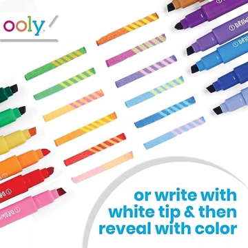 OOLY 12 Pack Color Changing Markers Dual Tip Art Supplies