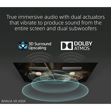 Sony 65 Inch 4K Ultra HD A95K QD-OLED Smart TV