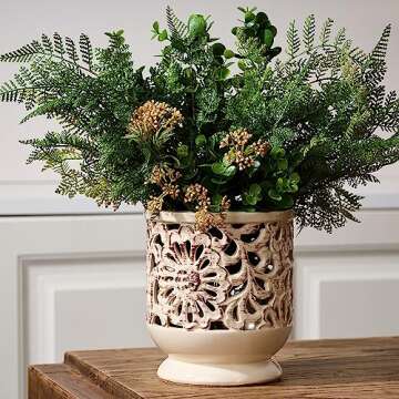 Charming Farmhouse Kitchen Utensil Holder for Counters