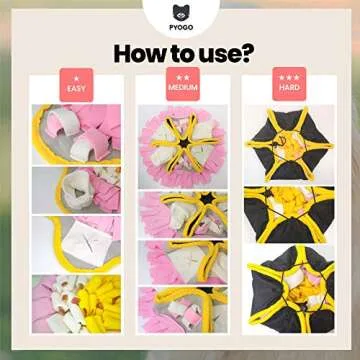 PYOGO Snuffle Mat - Interactive Training Toy for Dogs