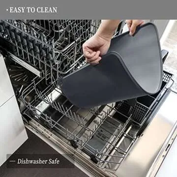 Reopet Waterproof Pet Feeding Mat - BPA Free & Non-Slip