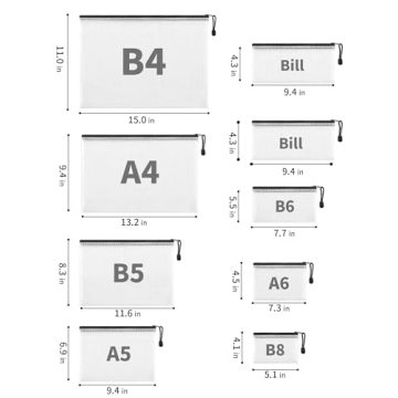 JARLINK 18 Pack Mesh Pouches for Travel or Home Use