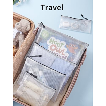 JARLINK 18 Pack Mesh Pouches for Travel or Home Use