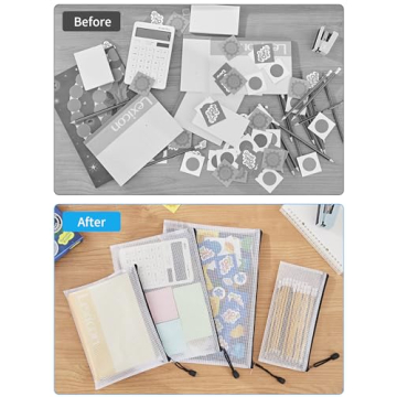 JARLINK 18 Pack Mesh Pouches for Travel or Home Use