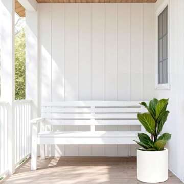 Fox & Fern 10 Inch Planter - Lightweight & Stylish