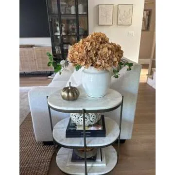 DuHouse Hydrangea Silk Flowers | 6 Pack Beautifully Crafted Artificial Decor