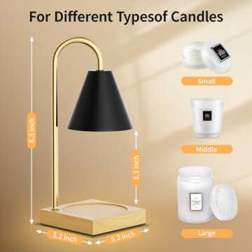 Anyage Candle Warmer Lamp for Stylish Home Decor