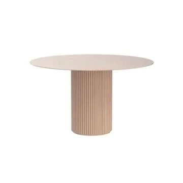 BAYCHEER Elegant Round Pedestal Table for Dining