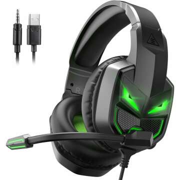 EKSA Fenrir Gaming Headset 2024 With Microphone | PS4, PS5, Xbox, PC Gaming