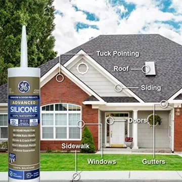 Buy GE Silicone 2+ Window and Door Caulk 10.1 oz Tube