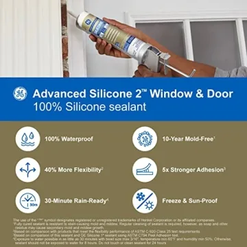 Buy GE Silicone 2+ Window and Door Caulk 10.1 oz Tube