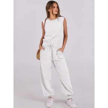Trendy ANRABESS Casual Summer Jumpsuit for Women
