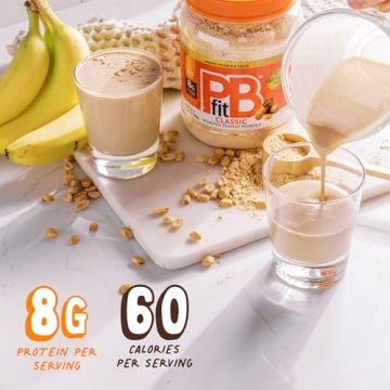 PBfit 30 Ounce Peanut Butter Powder - Low-Calorie Delicacy