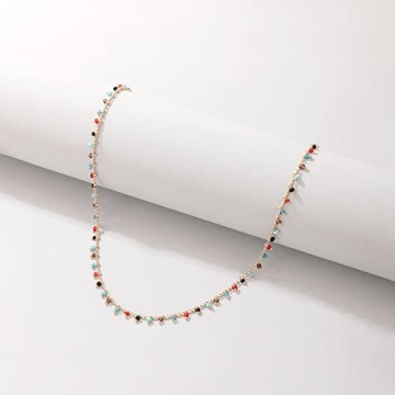 FUTIMELY Green Choker Necklace for Women, Bohemian Style