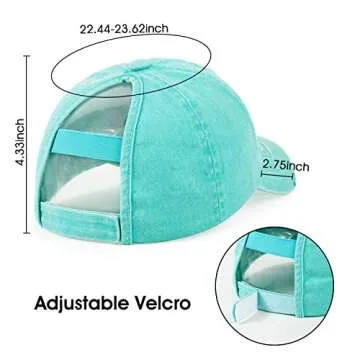 HH HOFNEN Women's Ponytail Hat for Outdoor Fashion