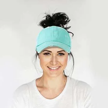 HH HOFNEN Women's Ponytail Hat for Outdoor Fashion