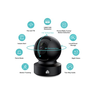 Kasa Smart Indoor Security Camera with Night Vision