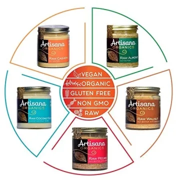 Artisana Organics Almond Butter Vegan No Added Sugar