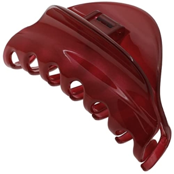 Camila Paris CP2529 French Hair Clip for Women for Thick Hair for Long Curly Wavy Hair, Red, Girls H...